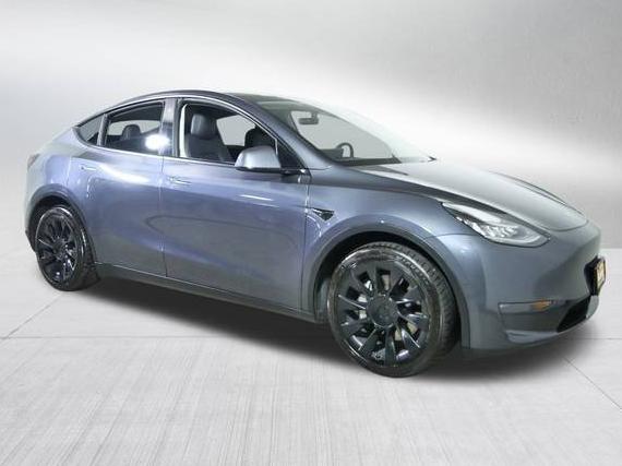 TESLA MODEL Y 2021 5YJYGDEE7MF062254 image
